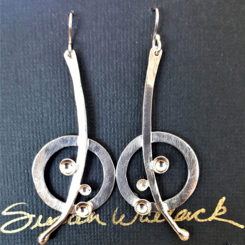 J Bubble Earrings